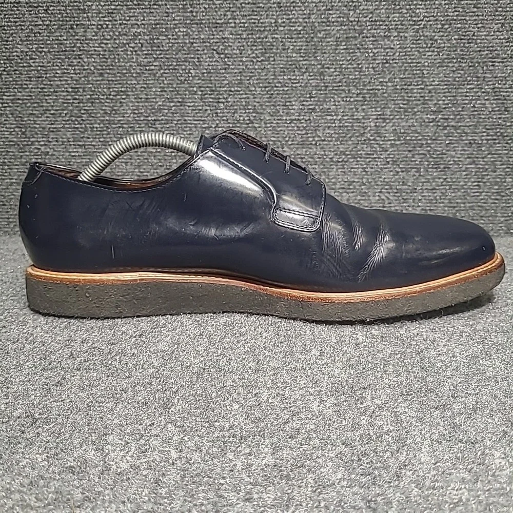 Common Projects Derby Shine Navy Blue Patent Leather EU44 US11